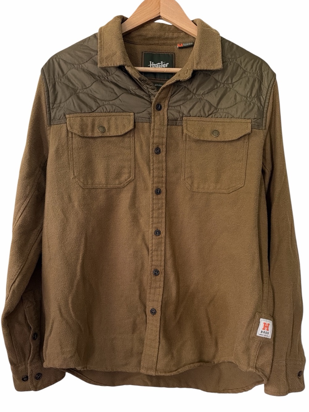 Howler Brothers Quintana Quilted Flannel Men’s Medium Rugged Outdoor Streetwear